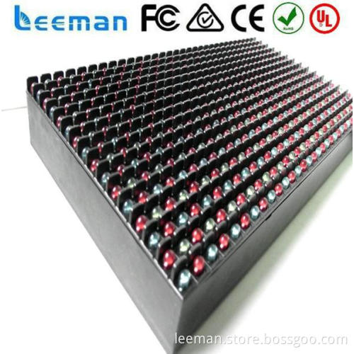 indoor led sign Leeman P10 SMD colorful rgb module p10 led module outdoor